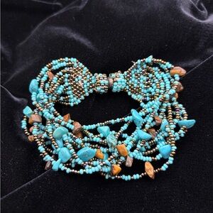 Turquoise Beaded Bracelet